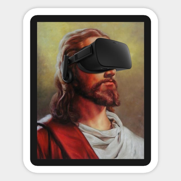 Jesus Christ - VR Sticker by phneep